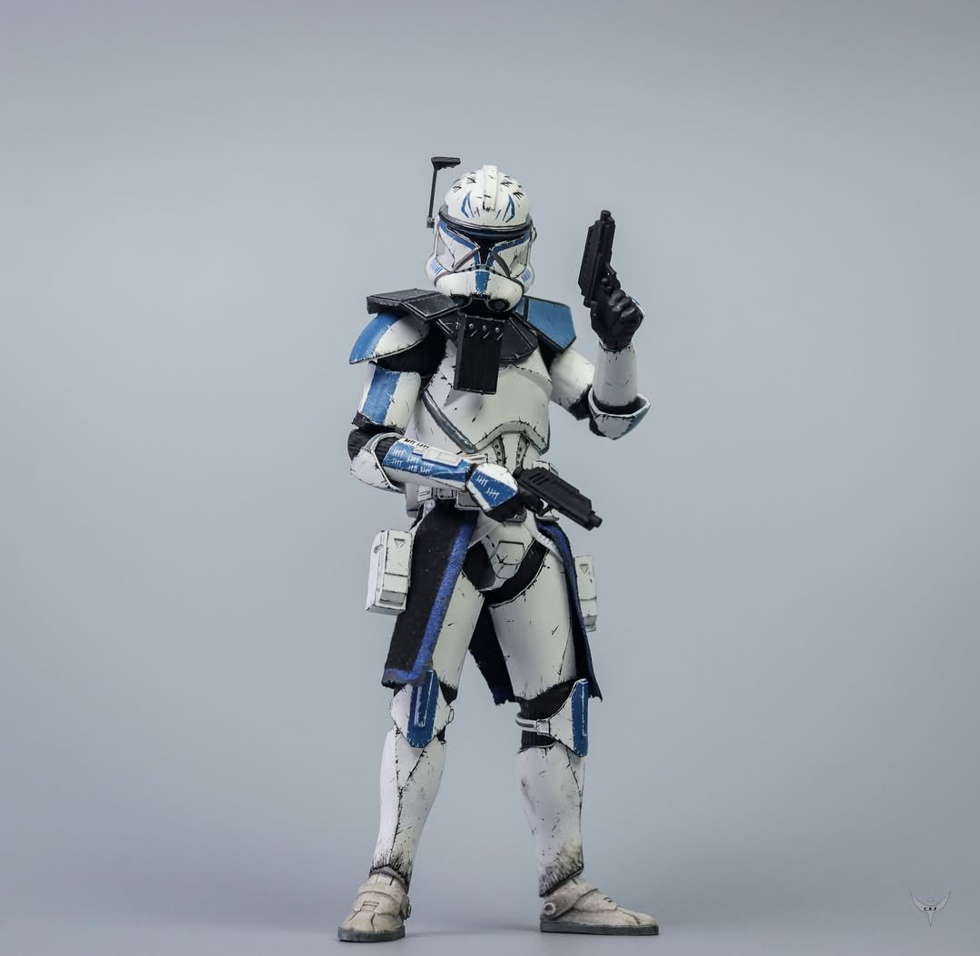 JediCollecting's tweet image. RotS style Captain Rex Black Series Custom Figure by @corey.k.figures (IG)!

#StarWars #TheBlackSeries #CaptainRex