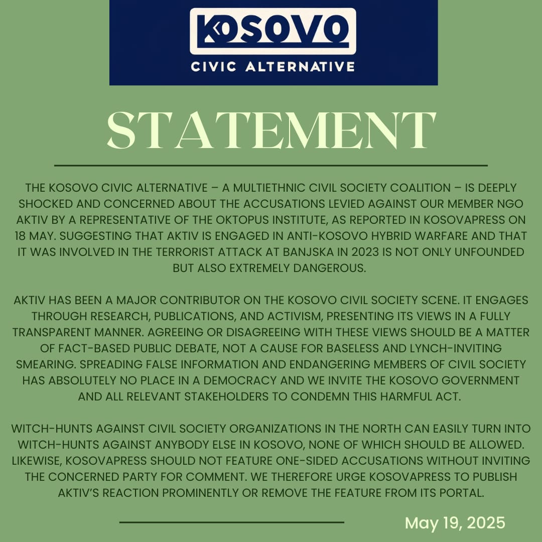 Kosovo Civic Alternative (@koscivalt) on Twitter photo 