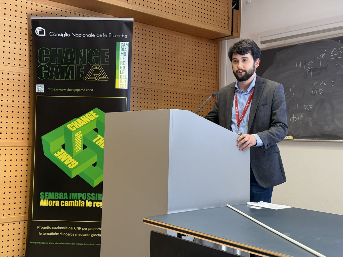 Progetti@CNR CHANGEGAME & Linguaggio della Ricerca (@cnr_changegame) on Twitter photo Sul palco di <a href="/EctTrento/">ECT*_Trento</a> prima spazio a #CNRISSMC di Faenza con Pietro Galizia e Valentina Biasini e poi a @ISOF di Bologna relatore Giacomo Bianchin con supporto di Alberto Zanelli e Caterina Cinti
#changegame Sul palco di <a href="/EctTrento/">ECT*_Trento</a> prima spazio a #CNRISSMC di Faenza con Pietro Galizia e Valentina Biasini e poi a @ISOF di Bologna relatore Giacomo Bianchin con supporto di Alberto Zanelli e Caterina Cinti
#changegame