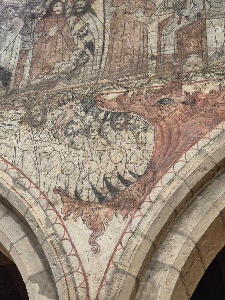 JackieDepelle's tweet image. Finally made it to view the amazing surviving Medieval wall paintings at Pickering Church #Yorkshire @joe_saunders1 will be pleased to know! Appreciate even more thanks to presentation @OnePlaceStudies by @johnevigar