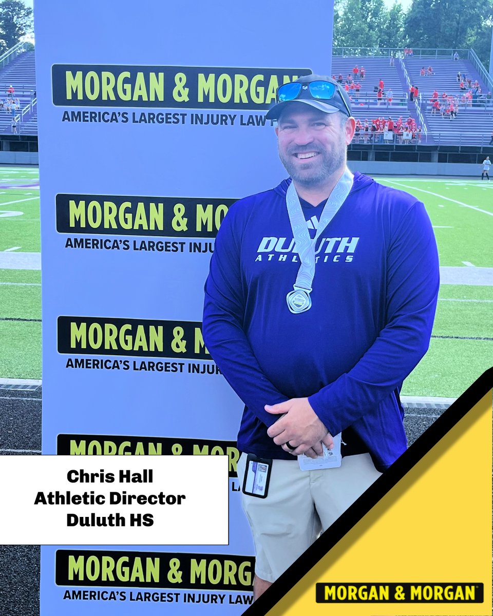 GHSA (@officialghsa) on Twitter photo Join us as we celebrate Chris Hall, AD <a href="/duluth_wildcats/">@Duluth_Wildcats</a>, our shining star in the #EducatorSpotlight by Morgan & Morgan <a href="/forthepeople/">Morgan & Morgan</a> ! Kudos to his dedication and leadership that are making a real difference with student athletes. Show some β€οΈ , give a round of applause! π Join us as we celebrate Chris Hall, AD <a href="/duluth_wildcats/">@Duluth_Wildcats</a>, our shining star in the #EducatorSpotlight by Morgan & Morgan <a href="/forthepeople/">Morgan & Morgan</a> ! Kudos to his dedication and leadership that are making a real difference with student athletes. Show some β€οΈ , give a round of applause! π