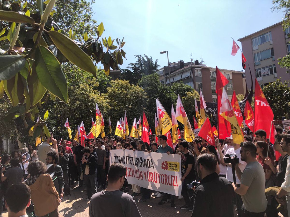Eşit, özgür ve sosyalist Türkiye için sokaktaydık.