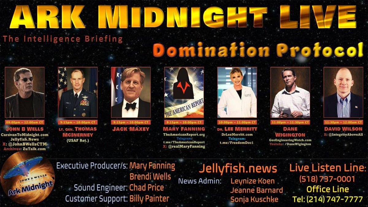 realMaryFanning's tweet photo. Recording: The Intelligence Briefing /Domination Protocol - John B Wells LIVE
https://t.co/3CCRACSSQb
Listen to Dr. Lee Merritt.. we have guests on The Intelligence Briefing with purpose. 
@DrLeeMerritt https://t.co/tHYMXZLL51