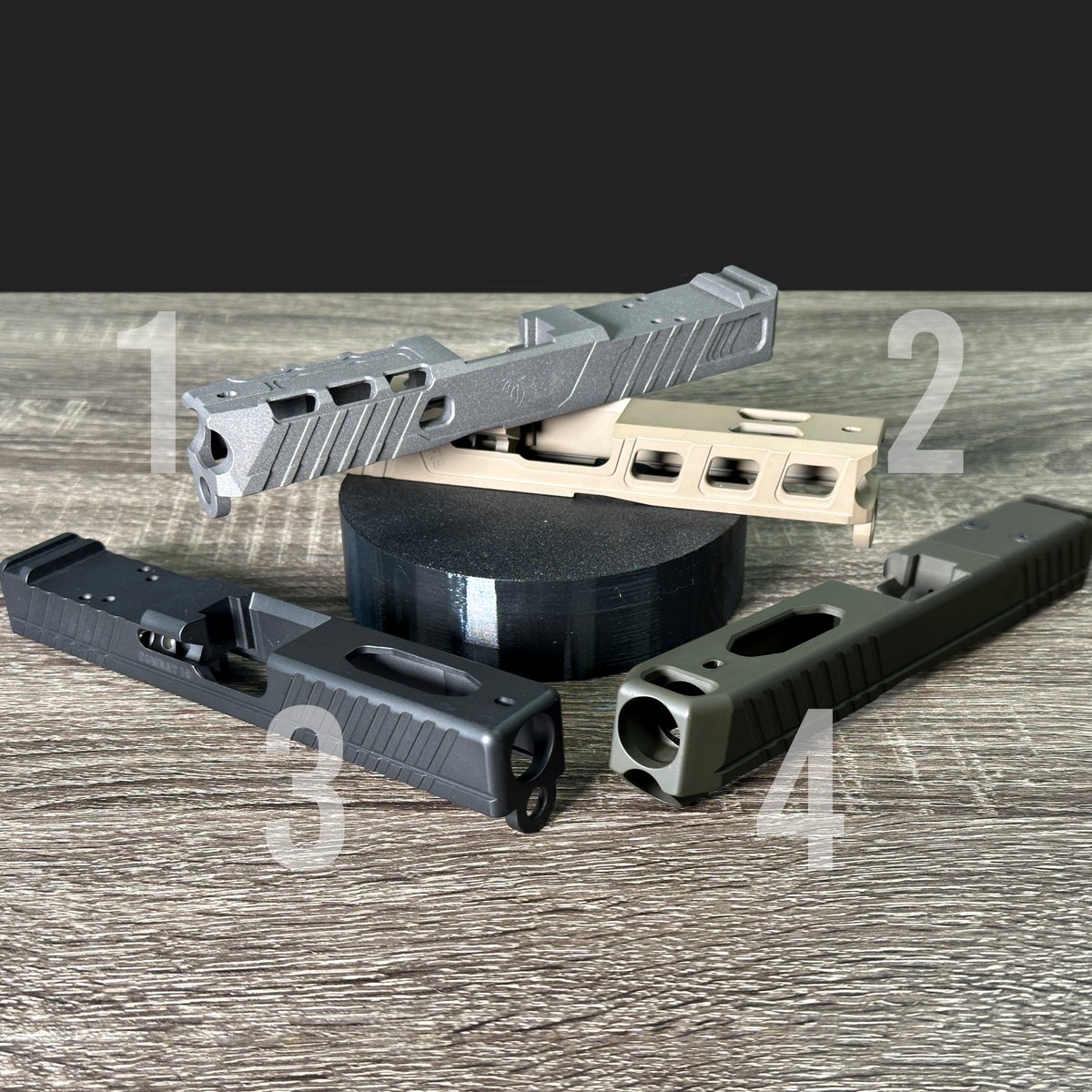 What's your favorite slide style? Let us know in the comments below 👇 

1. Raptor
2. Elite
3. Combat
4. Compensated Combat