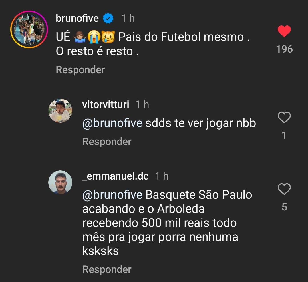 somosaopaulinos's tweet photo. Caboclo que foi campeão no São Paulo Basquete pela libertadores, comentou sobre o encerramento da modalidade. https://t.co/Tv7c17MeCQ