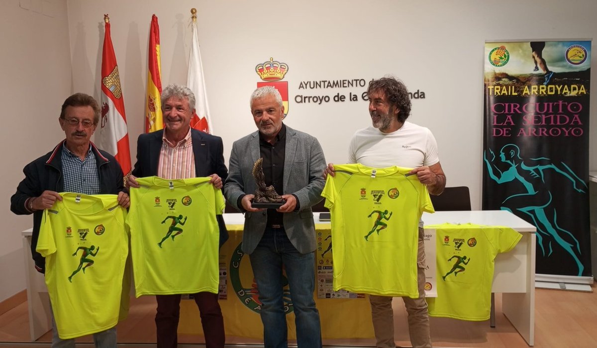 Hoy ha tenido lugar la presentación de la VIII Arroyada Trail en <a href="/AytoArroyo/">Ayuntamiento de Arroyo de la Encomienda</a> 
#ArroyadaTrail2025