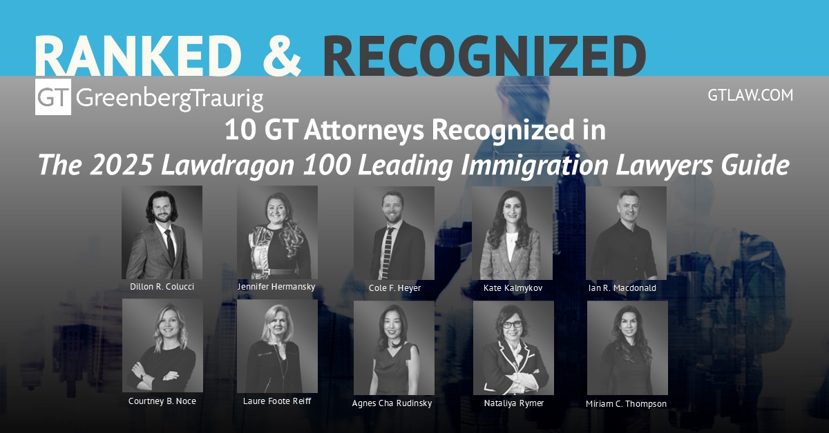 Greenberg Traurig LLP tweet media