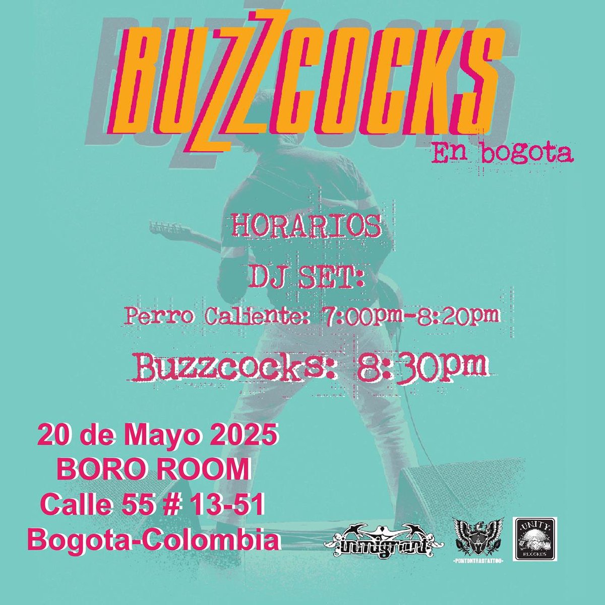 Nuestros horarios para mañana!!!
RECUERDEN EL CAMBIO DE VENUE @the_official_buzzcocks estará mañana en @boro_room!!!!