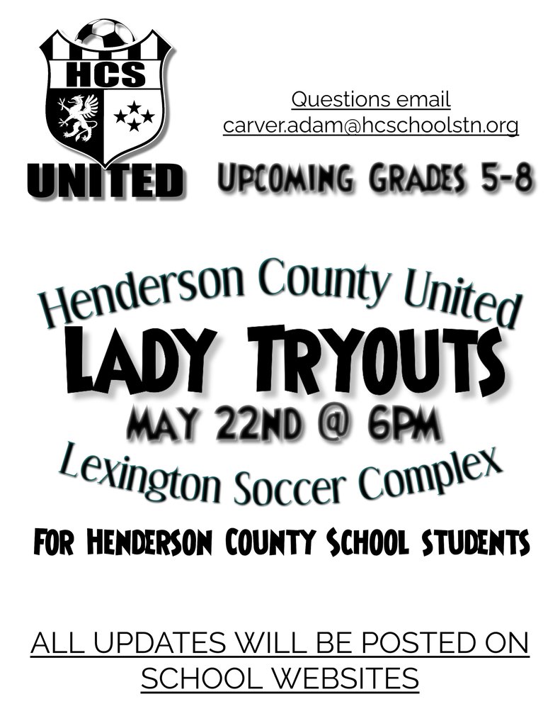 BeavWebTN's tweet photo. HCU Girls Soccer Tryouts https://t.co/mt8AFbYJPz