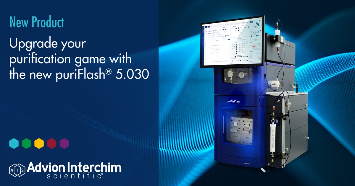 Meet our new product, the puriFlash® 5.030 – smart, fast &amp; reliable Flash chromatography. With RFID, ELSD compatibility &amp; full automation, purification gets an upgrade.
🔗 flash-chromatography.com/puriflash-5030/

#puriFlash #FlashChromatography