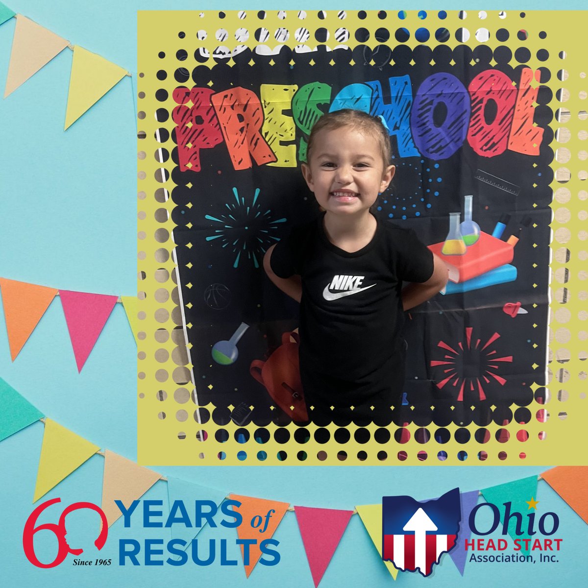 Happy Birthday Head Start! 

"Head Start has really helped my child grow &amp; be able to communicate her needs, not just to me but others as well. 
She loves going to school every day to see her friends &amp; teachers are great with her too." 

#HeadStartWorks #OhioHeadStart #OHSAI