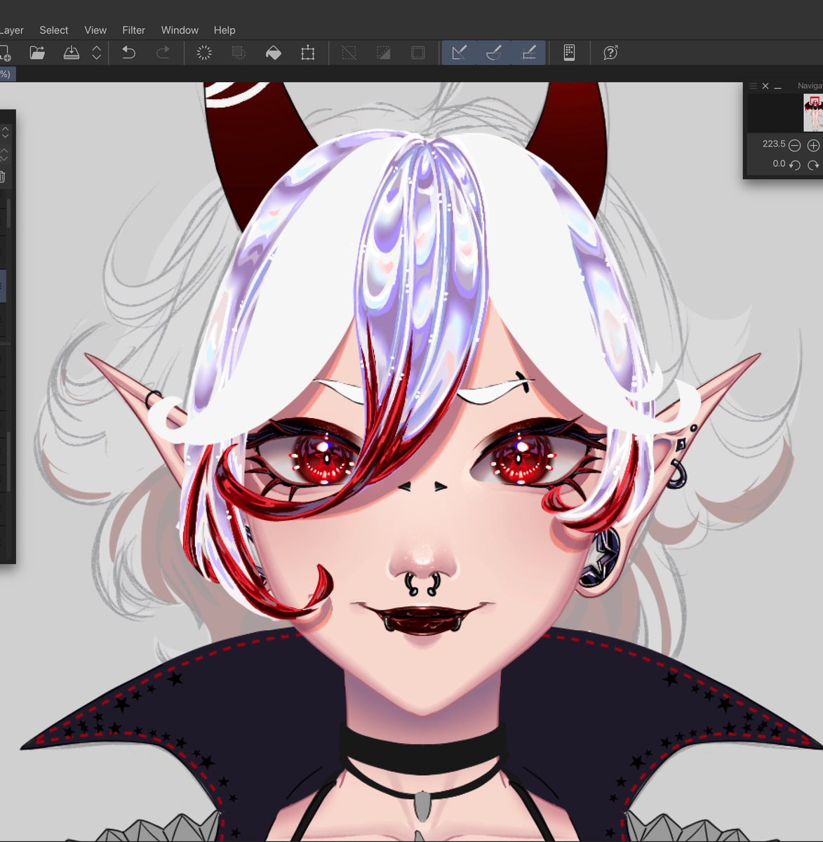 Hairrrr!

#Vtuber #vtubermodel #art