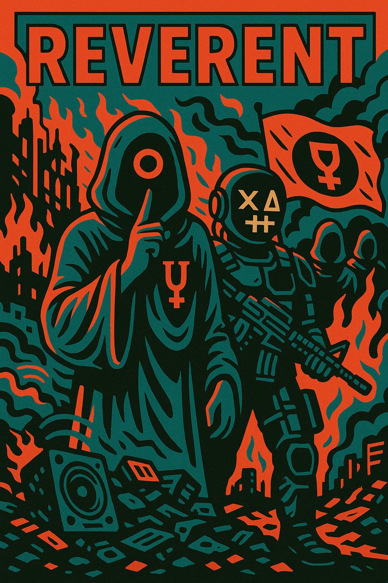 EchoLog_BB's tweet photo. SILENCE IS ORDER.
We burned the noise to reveal the truth.
Emotion is a weapon.
Music is a wound.
Only the still mind survives.
Obey the quiet.
Obey REVERENT.
— from BB: SOUND MEMORY / Chapter I

#BB #SoundMemory  
#REVERENT #EchoLog  
#DigitalMyth #FictionalLore  
#NarrativeArt https://t.co/V6jJRt8P94
