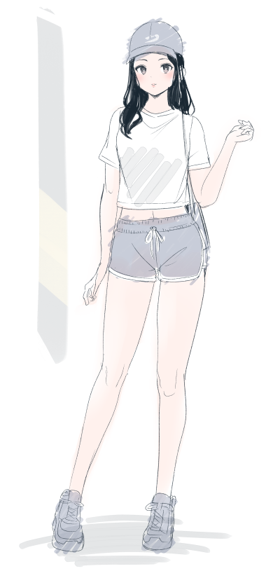 ネットで露出度激高ドスケベ写真をアホほど見てるのに、リアルではヘソ出しショートパンツ程度でビックリしてしまうんだよな自分…って最近こういう格好を駅で見かけて思った 