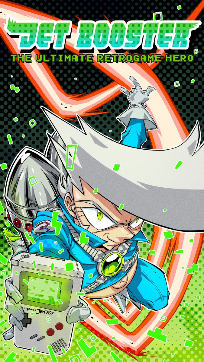 gabbapellistri's tweet photo. 🎮 JET BOOSTER – THE ULTIMATE RETROGAME HERO
A forgotten 90s game legend.
A rift between the Video Game World and the Real World.
Jet Booster is back… and this time it’s personal.
👇 Read the Webtoon + full story below 👇
🔗 https://t.co/Qxku183owQ https://t.co/ZWbNjnrFVS