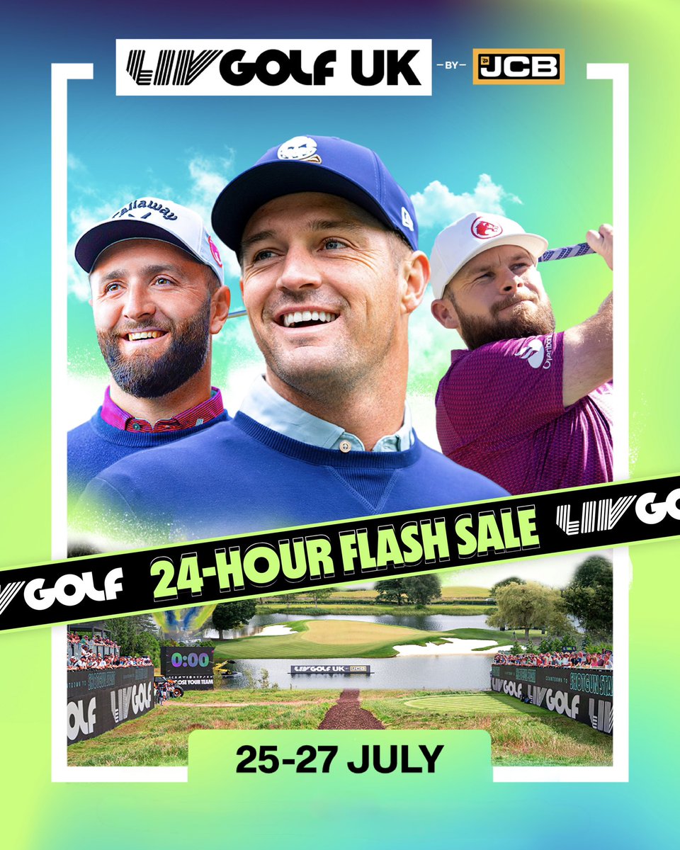 ‼️ SCOTTSDALE x LIV GOLF ‼️ We are excited to offer you this exclusive 25% OFF DISCOUNT on Single Day Grounds Passes for LIV Golf UK. Only available for 24 HOURS (ends Tues 20th May at 1pm UK time). Grab your tickets from just £25.91 😱⛳️🔥

GET TICKETS ➡️ bit.ly/43oAyKm