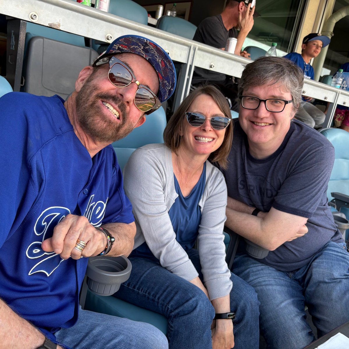 InSyncPLUS's tweet image. Team InSyncPLUS loves Dodger baseball! #dodgers #dodgerstadium #goodlife #teambuilding