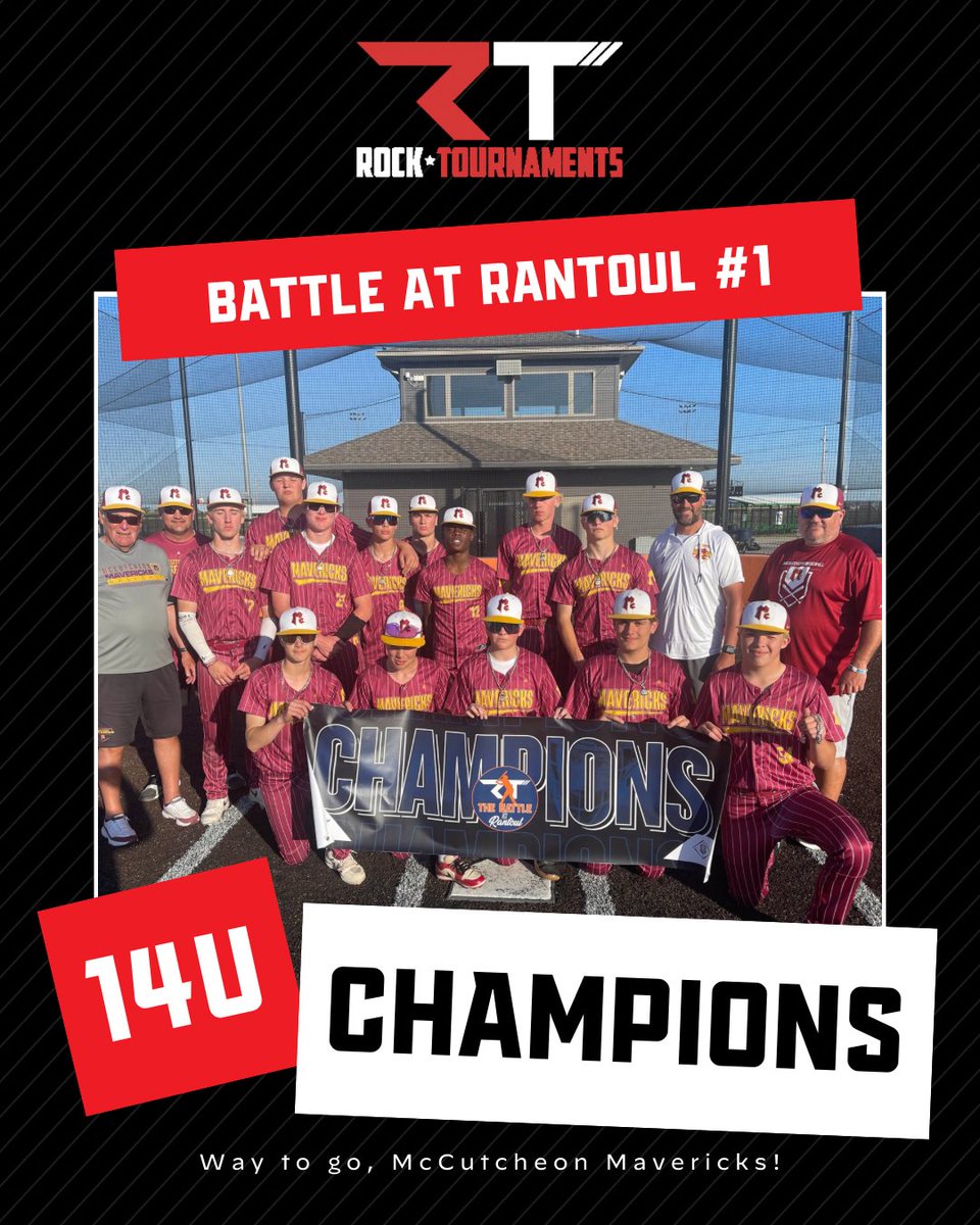 Rock Tournaments (@rocktournaments) on Twitter photo 14D1 - <a href="/YardGoats2/">Yard Goat Baseball</a> - White
14D2 - <a href="/MYBLMavs/">McCutcheon Youth Baseball-MYBL</a> - Cardinal
They brought the effort, energy, and teamwork this weekend.
#rocktournaments #playlikeitssunday 14D1 - <a href="/YardGoats2/">Yard Goat Baseball</a> - White
14D2 - <a href="/MYBLMavs/">McCutcheon Youth Baseball-MYBL</a> - Cardinal
They brought the effort, energy, and teamwork this weekend.
#rocktournaments #playlikeitssunday