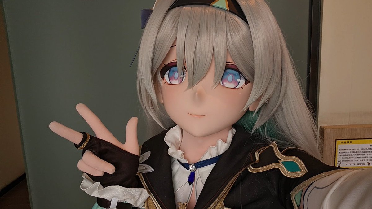 之前拍的存货～
#kigurumi #流萤 #FireflyHSR