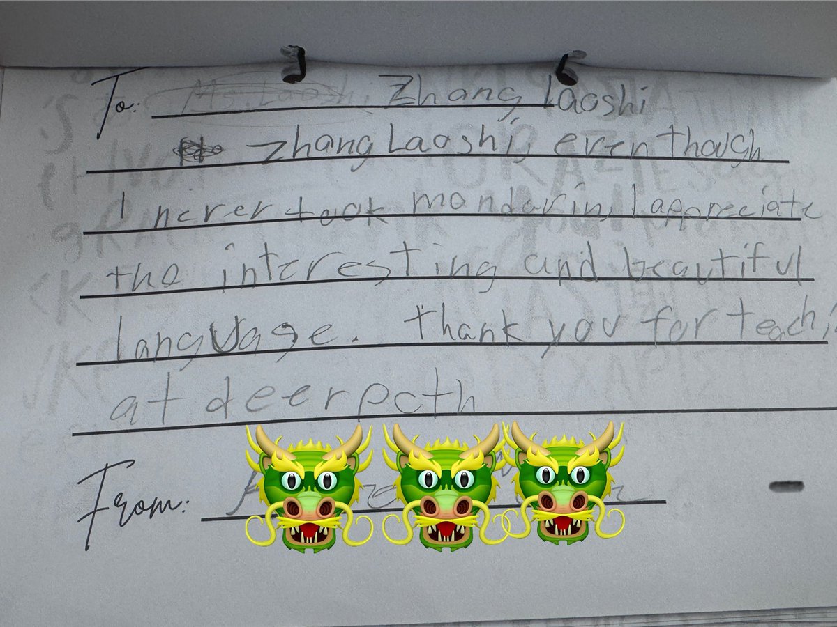 🌟Grateful Beyond Words🌟
Thank you@Spiritof67LF <a href="/LakeForestSD67/">Lake Forest School District 67</a>, for the Lunar New Year &amp; Cultural Exchange Grant! YOU helps us share Asian culture with our school &amp; community.
A student not in my class said:
“Thanks for bringing this culture to our school.” 
#wearedpm #AAPI
