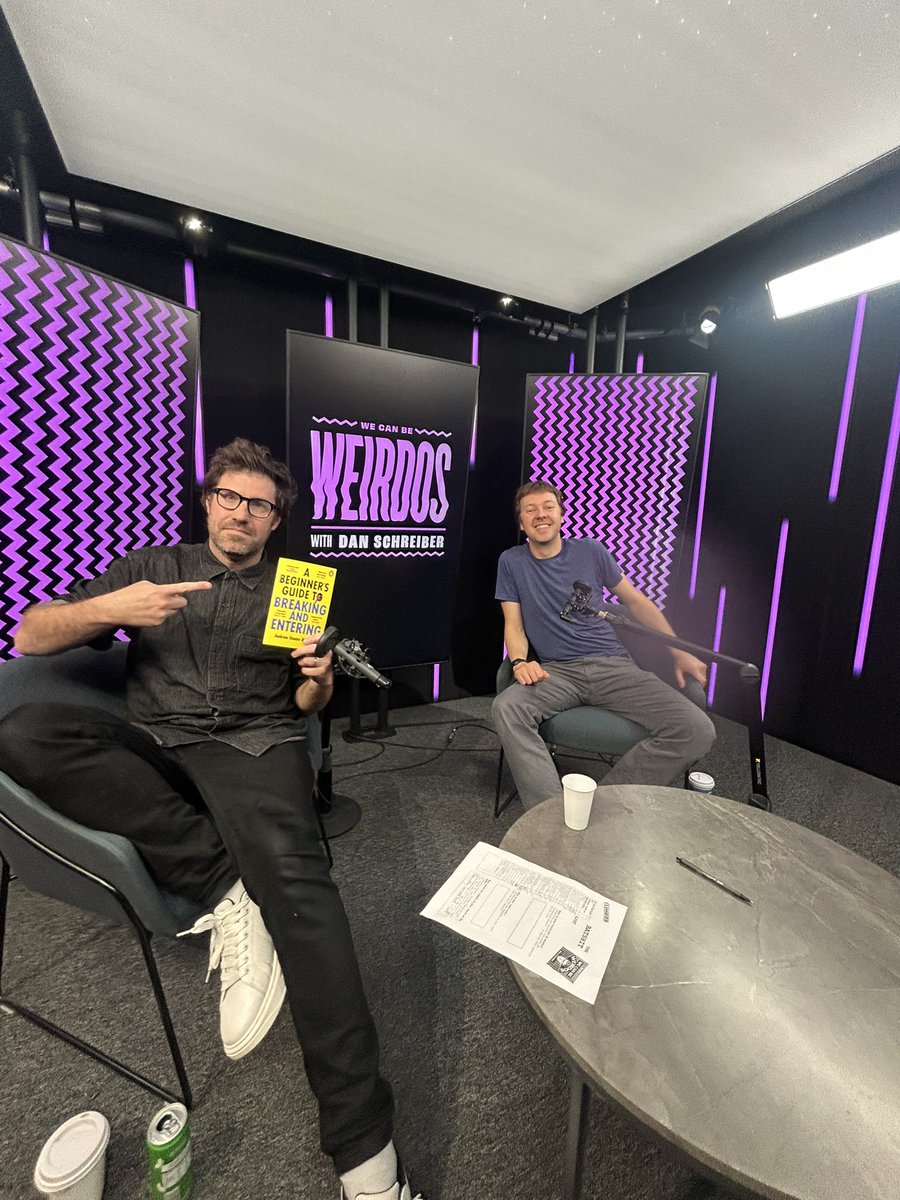 This week on ‘We Can Be Weirdos’ I’m joined by my friend and lover, Andrew Hunter Murray. Listen in to find out if the man who thinks that he is living in a simulation universe, that is being controlled from above by a giant cosmic dweeb, harbours any weirdnesses. Out now.