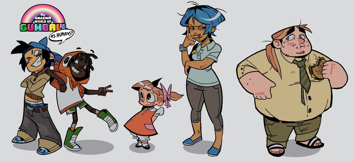 #TAWOG announcement today. so i figured its time to post my human designs

pt 1: THE WATTERSONS