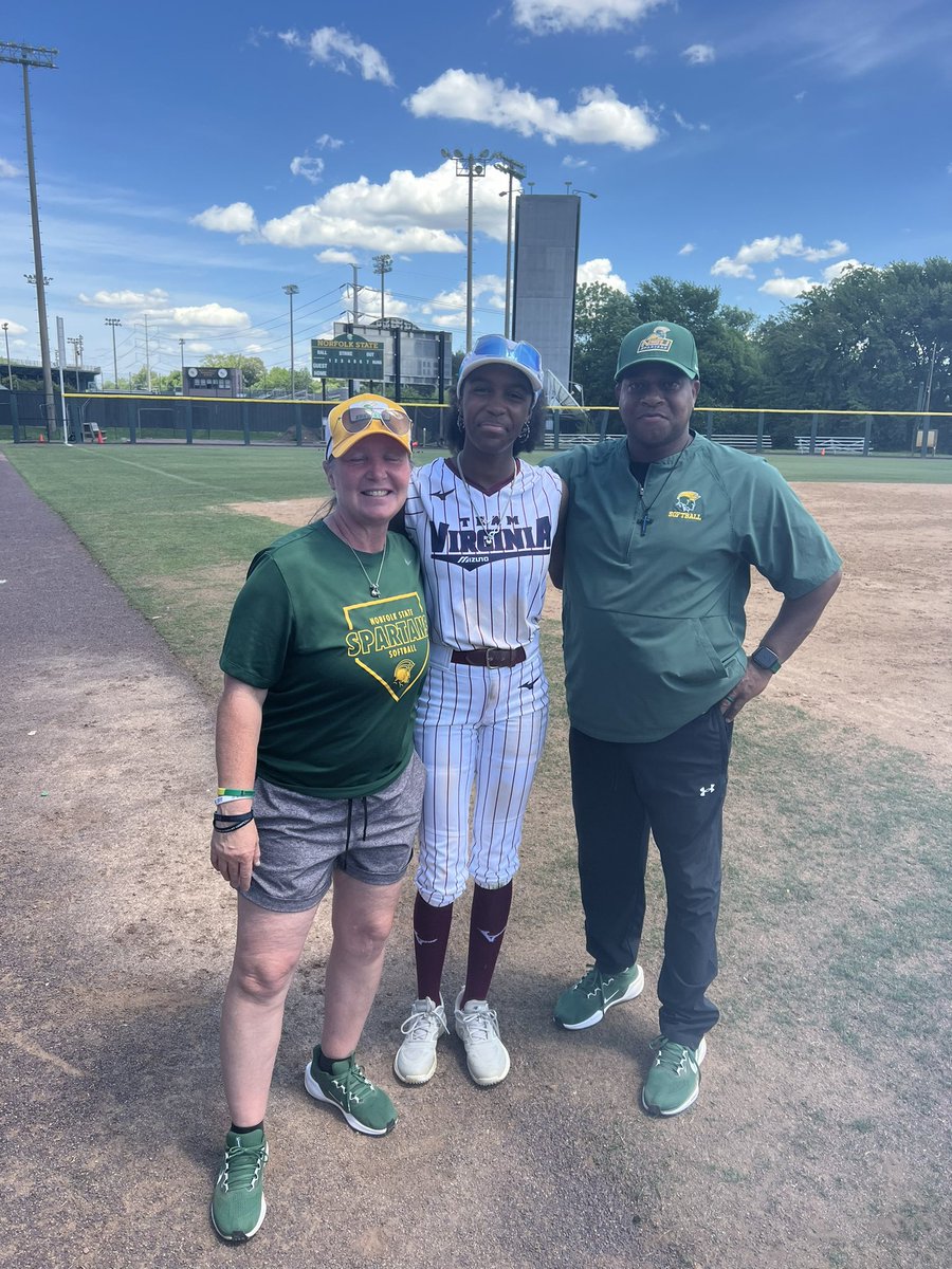 TVA Mizuno 2027/2028 (@tvamizunocruz) on Twitter photo C/O ‘27 Alecia McCray at the <a href="/nsusoftball/">Norfolk State Softball</a> camp yesterday!!! Thank you to the coach staffing for hosting her!!! C/O ‘27 Alecia McCray at the <a href="/nsusoftball/">Norfolk State Softball</a> camp yesterday!!! Thank you to the coach staffing for hosting her!!!