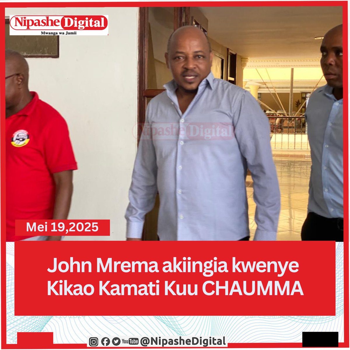 #TajiriLaKihaya 

In the End, ilikua ni Vita ya UONGOZI tu!

Tamaa ya Fedha,pombe na Ubwabwa wa bure…