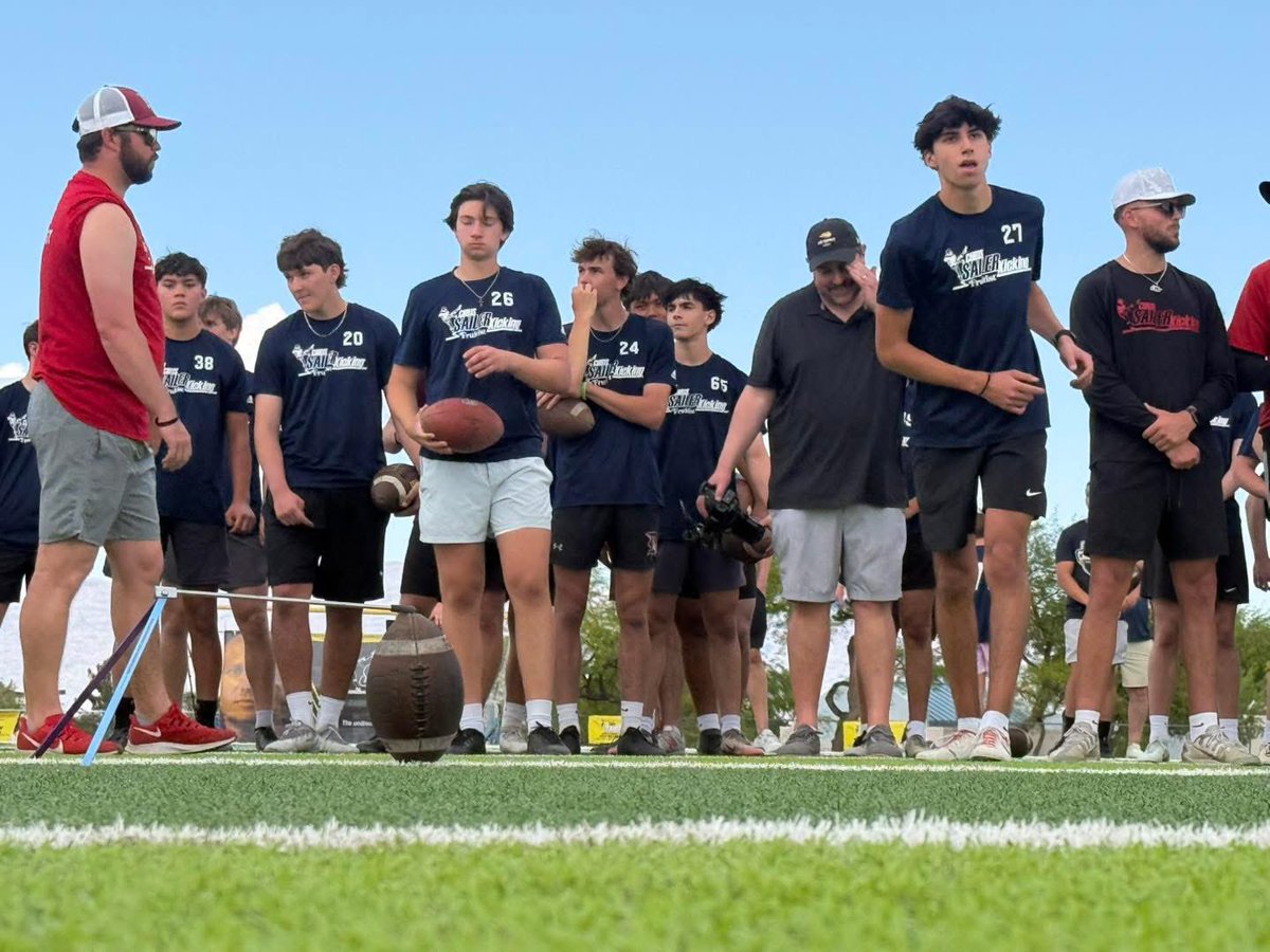 Francisco Orduno Jr (@frordunojr) on Twitter photo Thank you <a href="/Chris_Sailer/">Chris Sailer Kicking</a> for the opportunity to compete in the Vegas XLVI kicking camp and earning a 4.5 ⭐️ rating‼️ #AGTG
<a href="/AZKicking/">AlexZendejasKicking&Training</a> <a href="/Chris_Sailer/">Chris Sailer Kicking</a> <a href="/CoachzendejasS/">@coachzendejas.sr</a> <a href="/CoachJonRoberts/">Coach Jon Roberts</a> <a href="/MP_PrideFB/">Mountain Pointe Football</a> <a href="/CSKRECRUITING/">Chris Sailer Kicking Consulting</a> Thank you <a href="/Chris_Sailer/">Chris Sailer Kicking</a> for the opportunity to compete in the Vegas XLVI kicking camp and earning a 4.5 ⭐️ rating‼️ #AGTG
<a href="/AZKicking/">AlexZendejasKicking&Training</a> <a href="/Chris_Sailer/">Chris Sailer Kicking</a> <a href="/CoachzendejasS/">@coachzendejas.sr</a> <a href="/CoachJonRoberts/">Coach Jon Roberts</a> <a href="/MP_PrideFB/">Mountain Pointe Football</a> <a href="/CSKRECRUITING/">Chris Sailer Kicking Consulting</a>