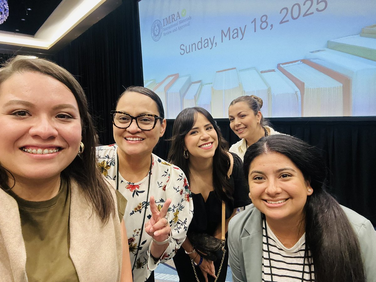 Jacqueline Salazar (@jsalazar35) on Twitter photo Back at it and loving every minute! Representing <a href="/AldineISD/">Aldine ISD</a> and <a href="/CarrollES_AISD/">Carroll Elementary</a> as an #IMRA2025 reviewer for Spanish Math (Grades 4–6) with TEA/SBOE! Helping make sure the best HQMI and most culturally relevant materials make it to our dual language students & teachers in our Back at it and loving every minute! Representing <a href="/AldineISD/">Aldine ISD</a> and <a href="/CarrollES_AISD/">Carroll Elementary</a> as an #IMRA2025 reviewer for Spanish Math (Grades 4–6) with TEA/SBOE! Helping make sure the best HQMI and most culturally relevant materials make it to our dual language students & teachers in our