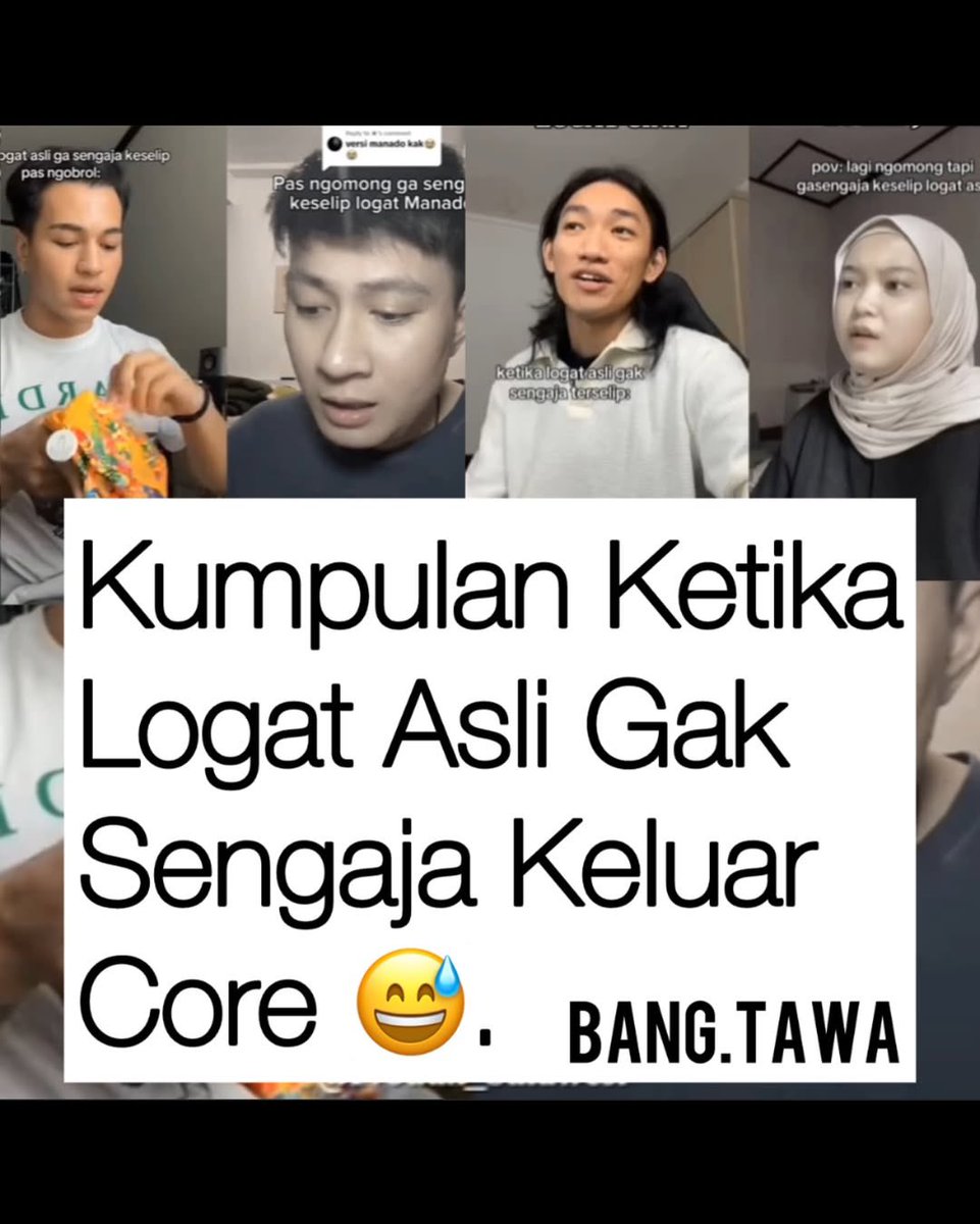 Logat Asli Core‼️
Coba absen logat kalian yang mana guys!

me: palembang, sikok bagi duo🙏😭