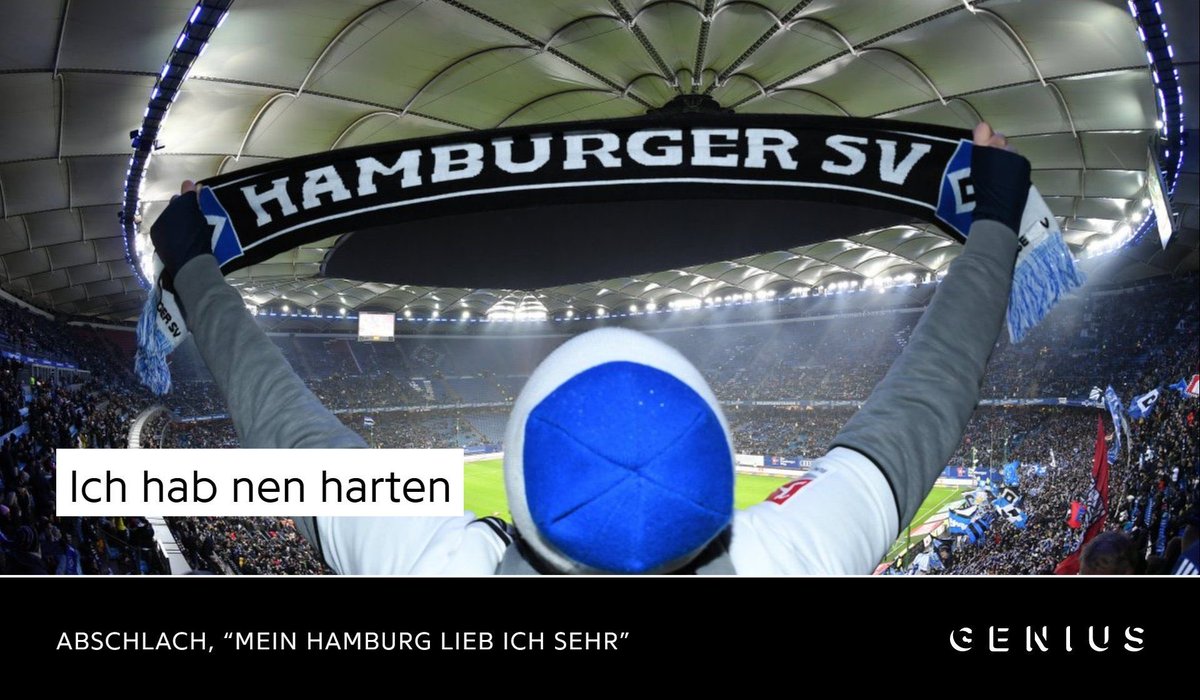 anlässlich des aufstiegs lasse ich mir die ersten 4 worte von diesem abschlach-song tätowieren