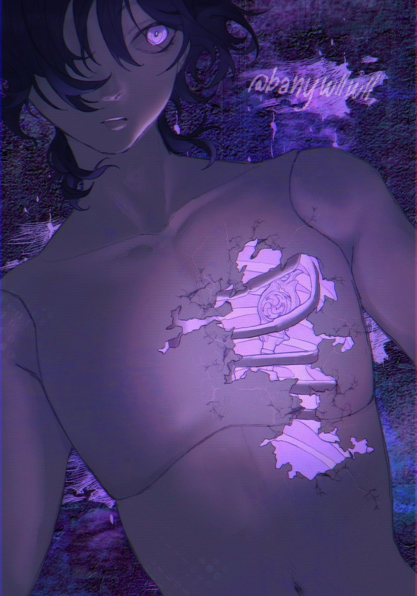 banywiiwii's tweet image. kinda brained w this one but this is too subtle💔
#scaramouche #GenshinImpact