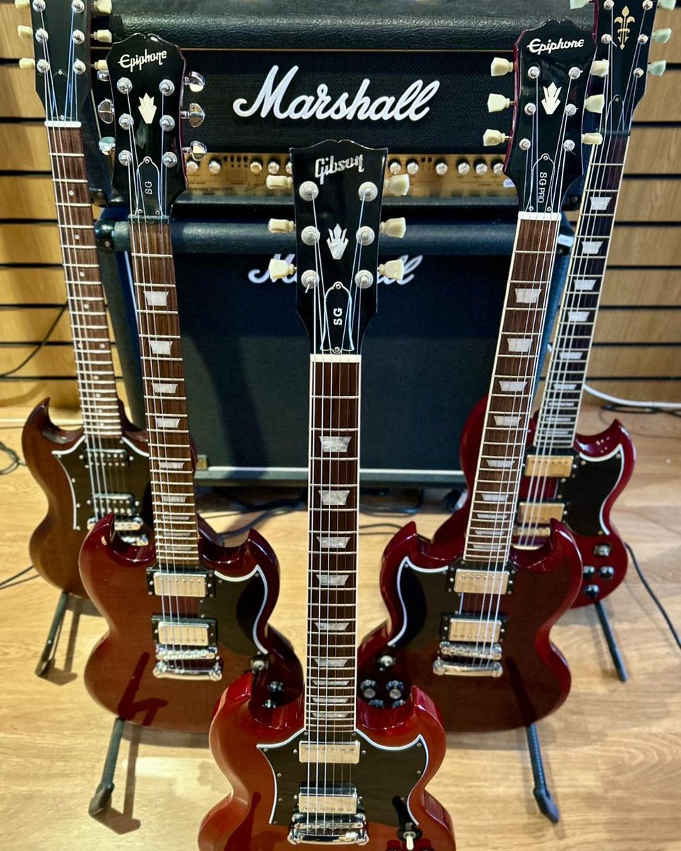 Sometimes only an SG can do the work!
Name your favourite SG player in comments!
#gibsonguitars  #electricguitars  #guitarshops  #bristol