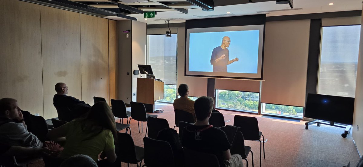 ITProSerbia's tweet image. We&apos;re live! Satya is on the stage and we&apos;re hosting Build 2025 watch party in Belgrade! 🥳 #microsoftbuild #MSBuild #MSBuild2025 #itproserbia