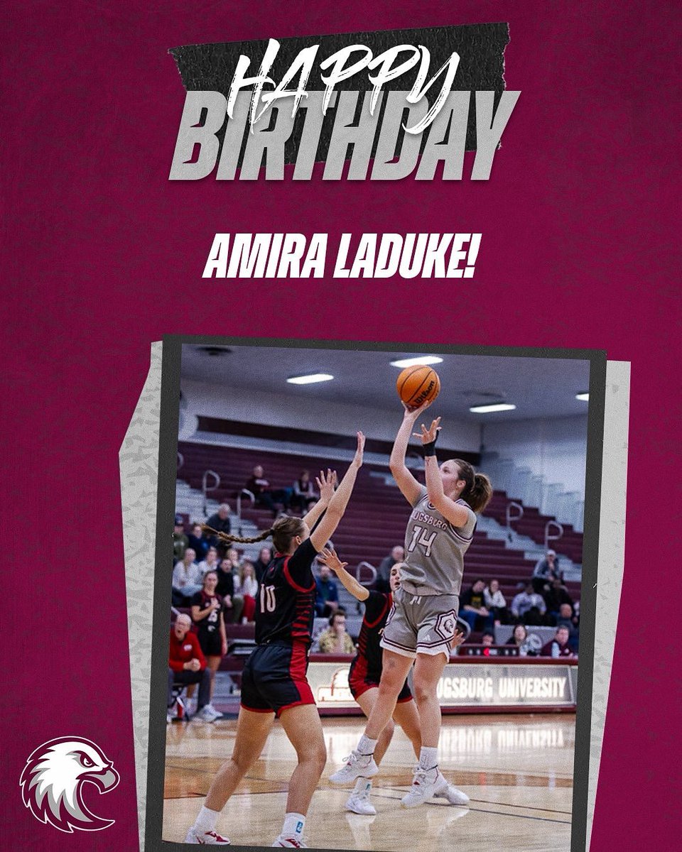 Happiest of birthdays to Amira LaDuke! Hope you have the best day! 🥳 #auggiepride🦅