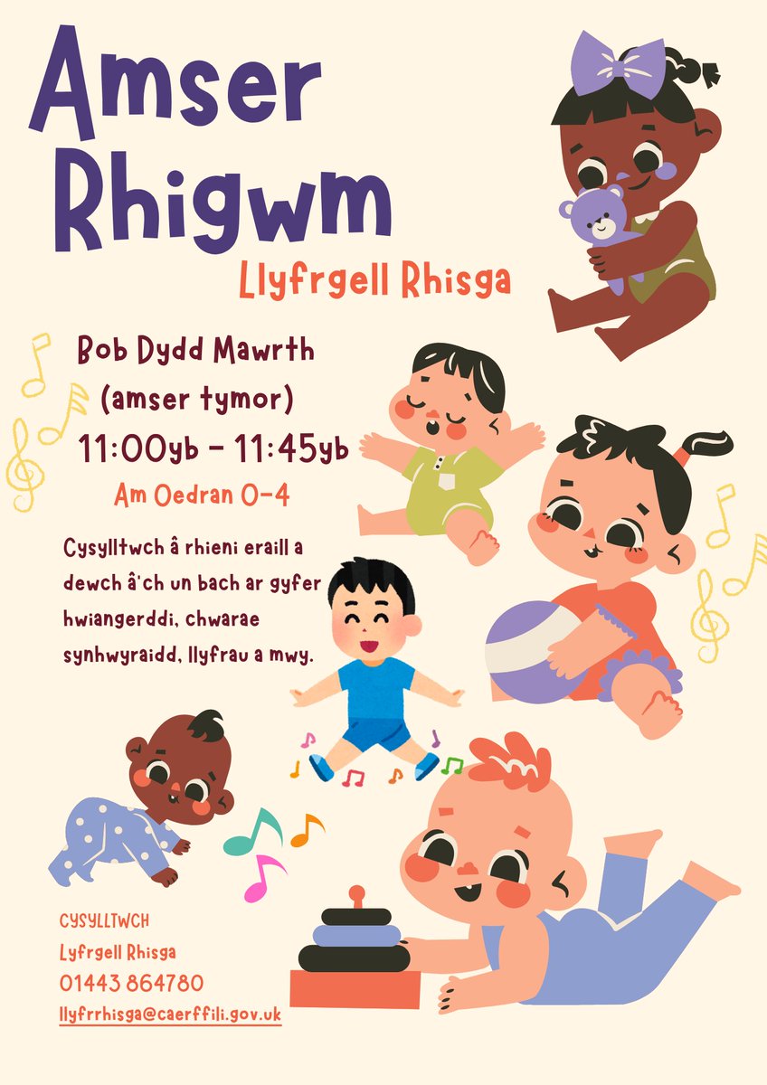 RiscaLibrary's tweet image. Heddiw | Today 

📚🎶🪇
