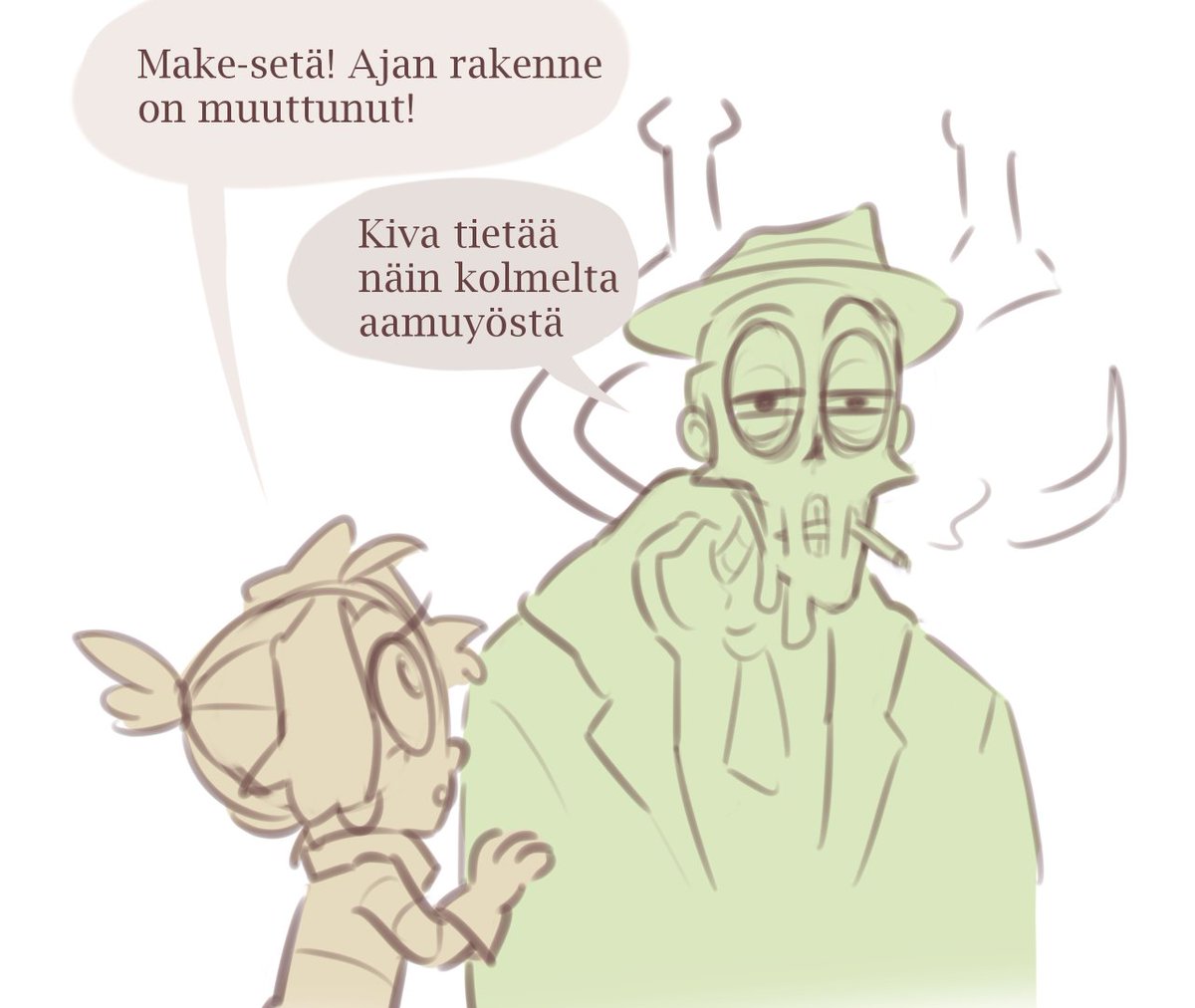 Umichill's tweet image. I made myself laugh so hard with this
but then again I am full of cold medicine rn