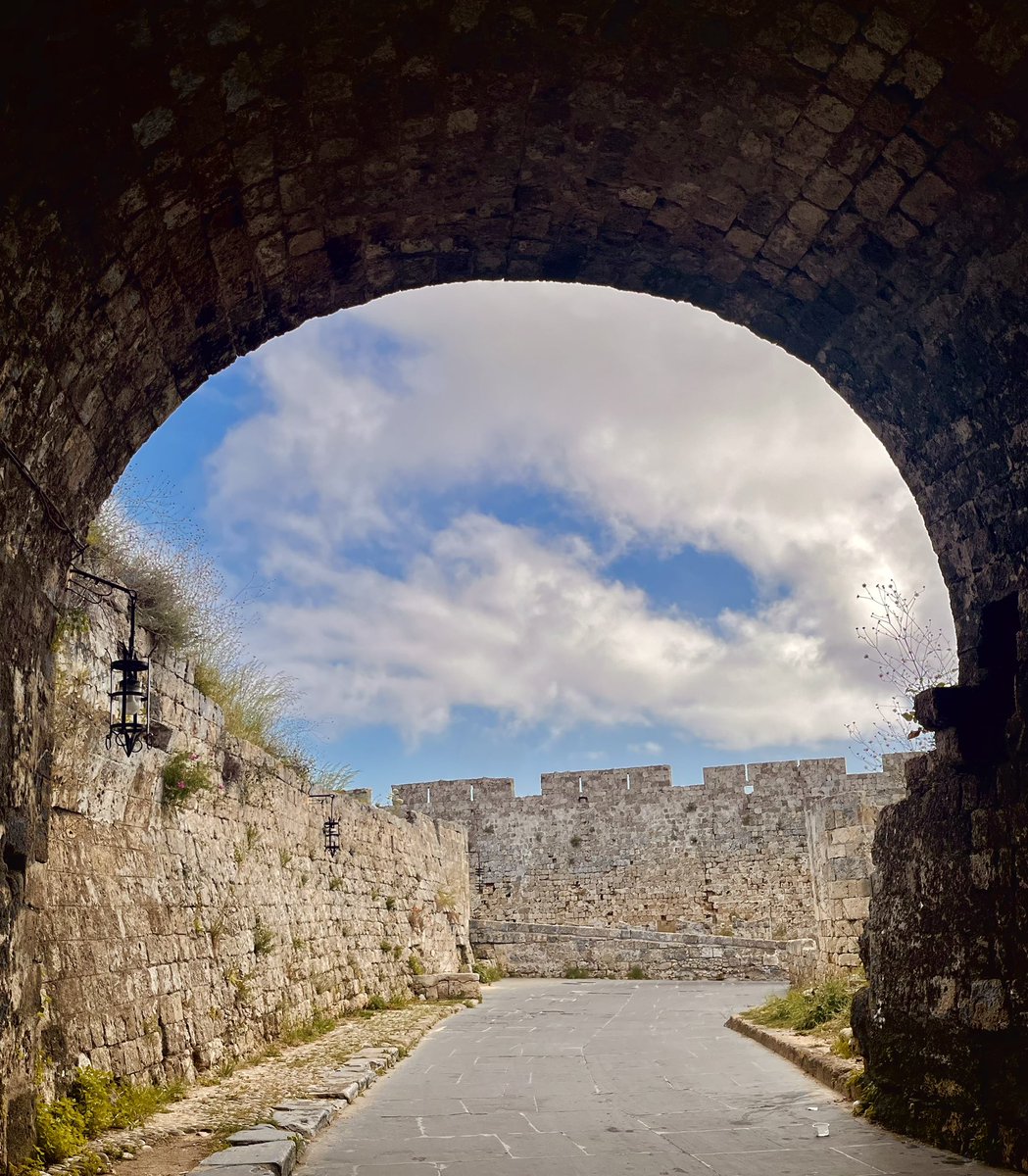 Today I walked 21,000 steps in Rhodes, Greece.