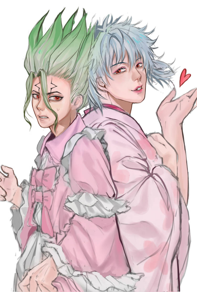 wFrostLockw's tweet image. #坂田銀時 #石神千空