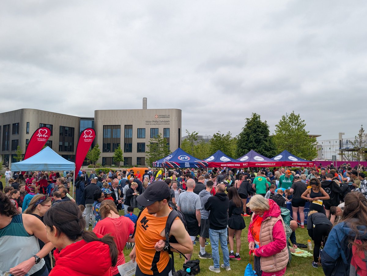 CamBioCampus's tweet image. A huge congratulations to the 1000+ people who got involved for our second Campus 10k, 5k and Fun Run yesterday!
We're still counting up how much money was raised but it looks like we've smashed last year's total with a day of celebrating our community and getting active.