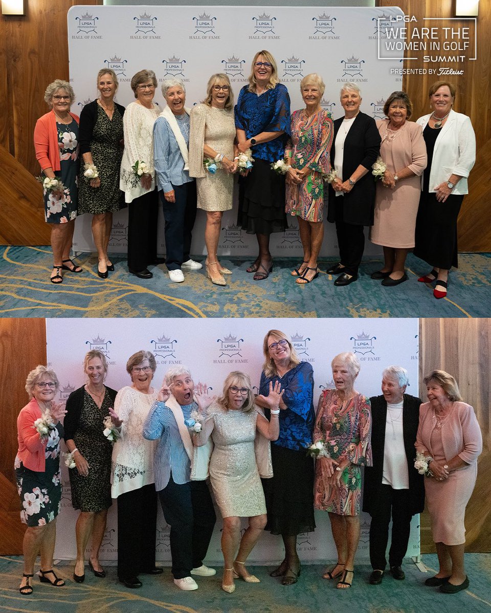 A Night to Remember ✨ 
 
Celebrating excellence in style—honoring our newest LPGA Professionals Hall of Fame inductees with an unforgettable evening of formals, flowers, and well-earned applause. 💐🏆 
#LPGA_Pros #lpgaams
