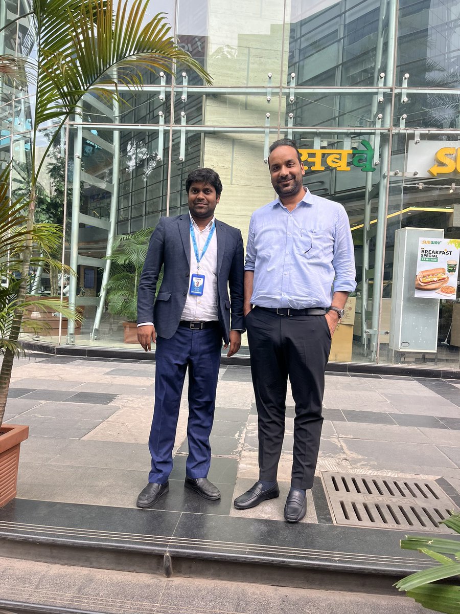 Met <a href="/sujitkaimur/">Sujit Kumar</a> Chief Economist <a href="/NaBFID_official/">NaBFID</a> today in his office. Hope to see some fruitful engagement and support in near future.