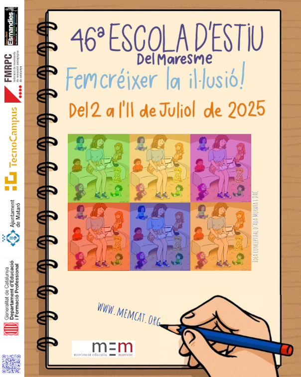 <a href="/xtec/">XTEC</a> Des del Moviment Educatiu del Maresme, un any més també organitzem l'escola d'estiu, ja en tenim 46, us esperem a la 46a Escola d'Estiu del Maresme.
memcat.org/46a-escola-des…