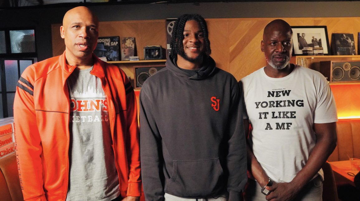 Zuby Ejiofor on return to St. John's, Rick Pitino, Red Storm Culture and Embracing New York City! 

Episode out now on YouTube, Spotify and Apple Podcasts Jonnie Nation! 
⛈️ #SJUBB

(Please subscribe link in bio 🙏🏽)