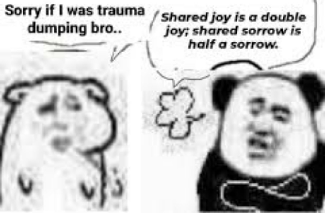 A wise chinese once said:
