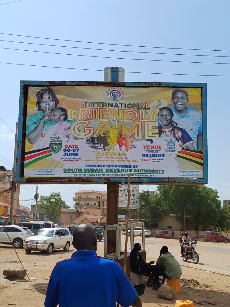 The Queens' Smiles up high in Juba City.
#QueensOfSoccer