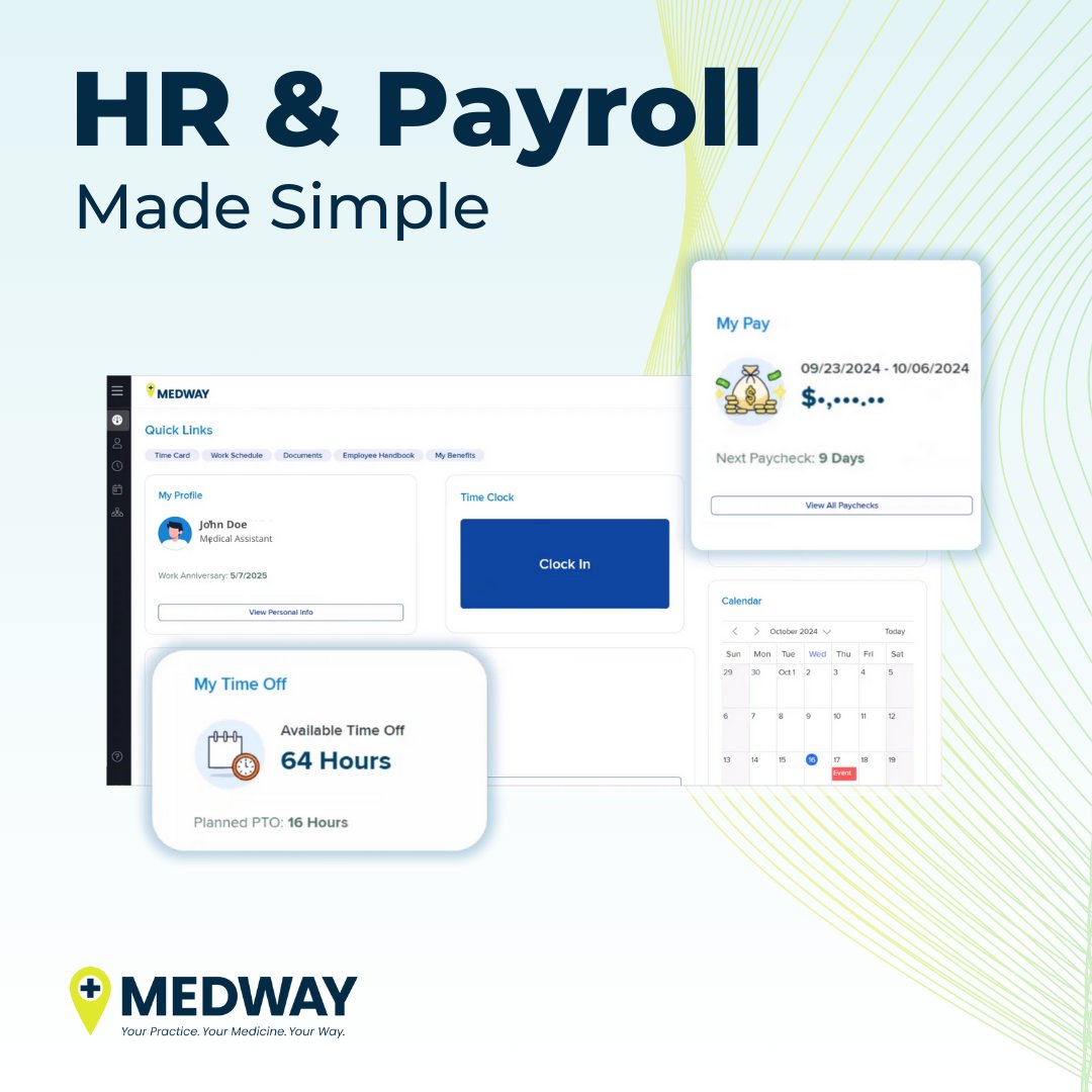 MedWayDocs (@medwaydocs) on Twitter photo Most employees in independent practices wear too many hats.
But HR isn’t a side task — it needs focused leadership.
A great HR leader will:
✔️ Ensure compliance
✔️ Address team concerns promptly
✔️ Build a healthier workplace culture
medwaydocs.com/services/hr-pa… Most employees in independent practices wear too many hats.
But HR isn’t a side task — it needs focused leadership.
A great HR leader will:
✔️ Ensure compliance
✔️ Address team concerns promptly
✔️ Build a healthier workplace culture
medwaydocs.com/services/hr-pa…