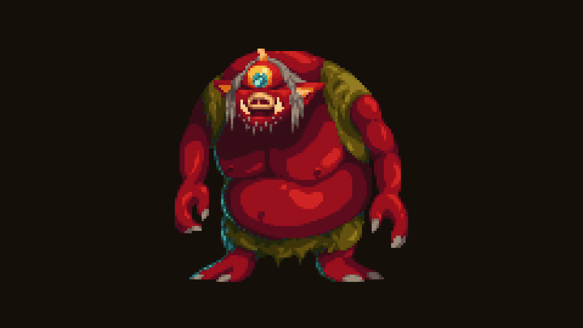 PixelsSj's tweet photo. A chunky Hinox

#pixelart #ドット絵 #Zelda https://t.co/q0DfcRbwwg