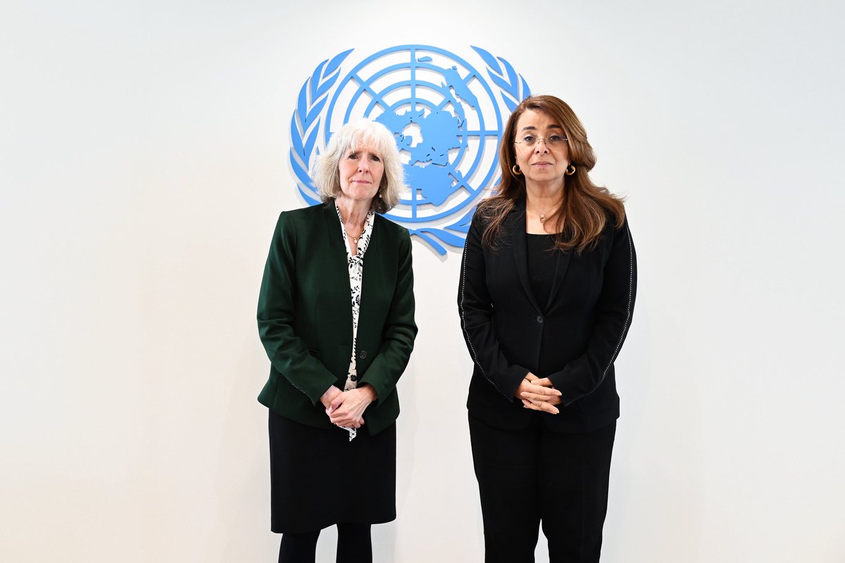 Ghada Fathi Waly (@ghadafathiwaly) on Twitter photo At #CCPCJ34, I met with US Deputy Assistant Secretary of <a href="/StateINL/">US Dept of State INL</a> Maggie Nardi to discuss concrete results and impact of <a href="/UNODC/">UN Office on Drugs & Crime</a>’s work on seizures of synthetic drugs, dismantling smuggling networks and tackling cyberscams, particularly in Southeast Asia and Latin America. At #CCPCJ34, I met with US Deputy Assistant Secretary of <a href="/StateINL/">US Dept of State INL</a> Maggie Nardi to discuss concrete results and impact of <a href="/UNODC/">UN Office on Drugs & Crime</a>’s work on seizures of synthetic drugs, dismantling smuggling networks and tackling cyberscams, particularly in Southeast Asia and Latin America.